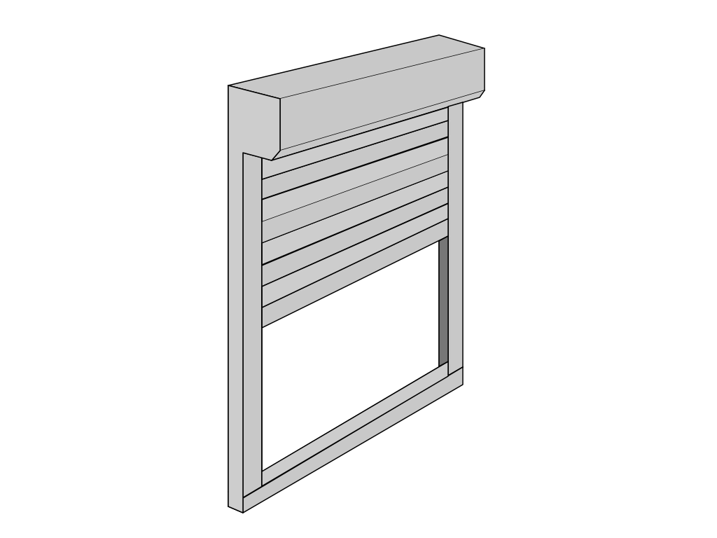 Diagrama técnico Persianas Europeas
